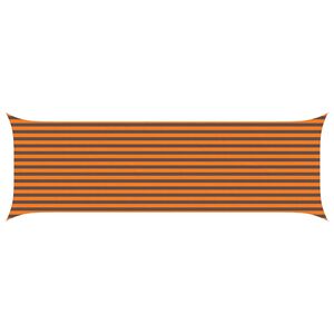vidaXL Solskygge sejl Orange og Brun 6 x 2 m 100% polyester Oxford