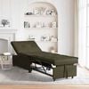 vidaXL Sovesofa Army Gr&oslash;n 194 x 67 x 82 cm Huahua Stof