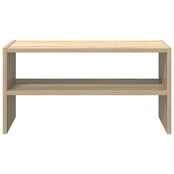 vidaXL skostativ stabelbar 60x30x30,5 cm sonoma-eg