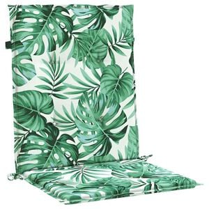vidaXL Rygpuder 2 stk. Oxford stof Bladm&oslash;nster 100 x 50 x 3 cm