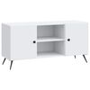 vidaXL TV-skab Hvid 102 x 34,5 x 50 cm Konstrueret tr&aelig;