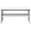 vidaXL Sofabord Hvid 80 x 50 x 40 cm Konstrueret tr&aelig;