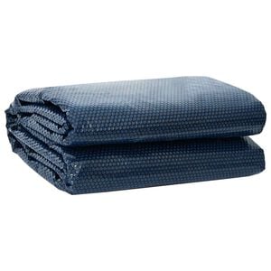 vidaXL Solbadekar D&aelig;kke Tung Kvalitet &Oslash; 381 cm 200 &mu;m Rund PE