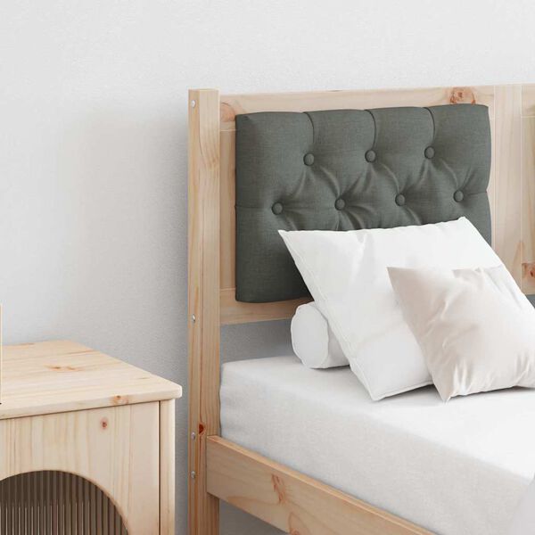 vidaXL Hovedg&aelig;rde Andet brun og m&oslash;rkegr&aring; 135 cm Massivt fyrretr&aelig;