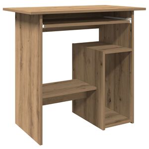 vidaXL skrivebord 80x45x74 cm konstrueret tr&aelig; kunsteg