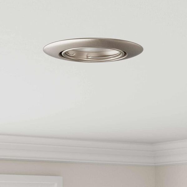 vidaXL Spotlights med spotlights 6 pcs Sølv 9 x 9 cm Metal