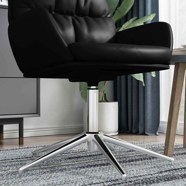 vidaXL Gas-cylinder til kontorstol Krom 14 cm Jern