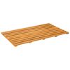vidaXL Badem&aring;tte Brun 80 x 48 x 2,5 cm Massivt Akacietr&aelig;