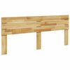 vidaXL sengegavl 200 cm massivt tr&aelig; eg