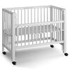 tiSsi bedside crib Sophie 95x45x82 cm hvid