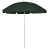 vidaXL strandparasol 240 cm gr&oslash;n