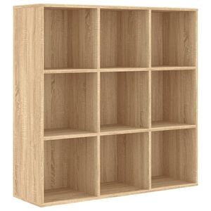 vidaXL bogreol 98x29x97,5 cm konstrueret tr&aelig; sonoma-eg