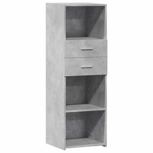 vidaXL h&oslash;jskab 40x42,5x124 cm konstrueret tr&aelig; betongr&aring;