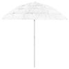 vidaXL Hawaii-strandparasol 240 cm hvid