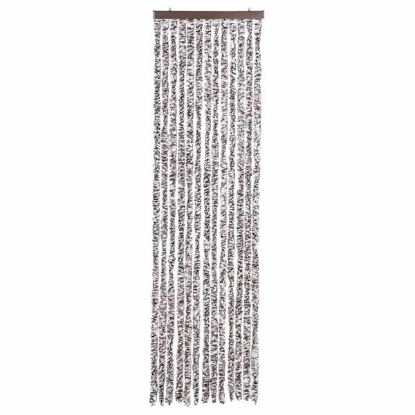 vidaXL insektgardin 56x200 cm chenille brun og beige
