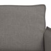 vidaXL Sofa 2 pcs Gr&aring;brun 196 x 82 x 85 cm Stof