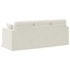 vidaXL Sofa Creme Samlede dimensioner: 198 x 78 x 80 cm (B x D x H)