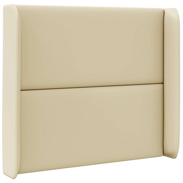 vidaXL Hovedg&aelig;rde&oslash;re Creme 80 x 16 x 4 cm PVC