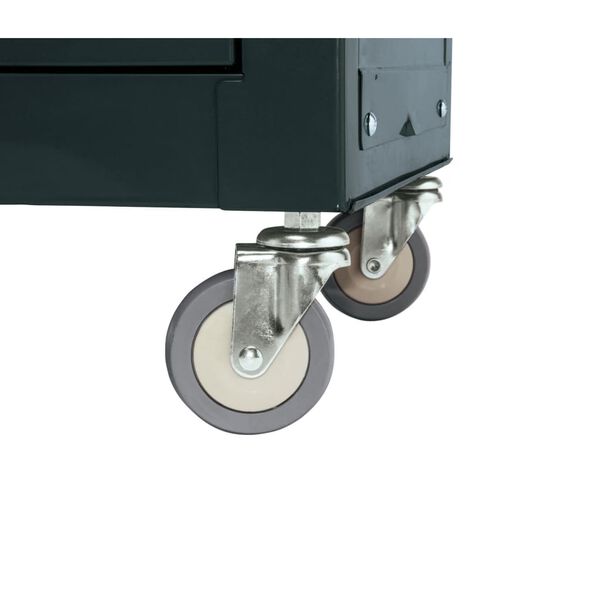 Draper Tools rulleskab og v&aelig;rkt&oslash;jskasse 61,6x33x99,8 cm sort