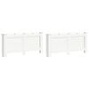 vidaXL radiatorskjulere 2 stk. 172 x 19 x 81,5 cm MDF hvid