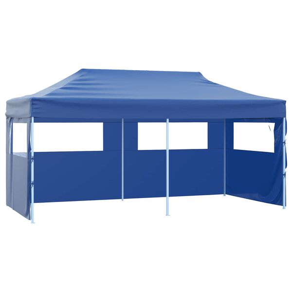 vidaXL Party Tent Bl&aring; 291 x 580 x 315 cm Oxford stof