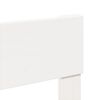 vidaXL sengeramme uden madras 200x200 cm massivt fyrretr&aelig; hvid