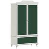 vidaXL Tavle Garderobe ROROS Hvid 90 x 45 x 165 cm Konstrueret tr&aelig;
