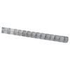 vidaXL Vild Heg Hot Dip Galvaniseret 1000 x 140 x 0.18 cm Jern