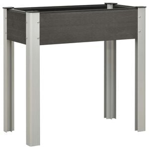 vidaXL h&oslash;jbed 75x40x75 cm WPC gr&aring;