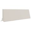 vidaXL Rygpude SOEST 100% polyester Hvid 120 x 20 x 40 cm