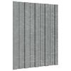 vidaXL Tagpanel 36 pcs S&oslash;lv 60 x 45 cm Galvaniseret st&aring;l