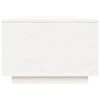 vidaXL sofabord 80x50x35,5 cm massivt fyrretræ hvid