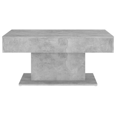 vidaXL sofabord 96x50x45 cm spånplade betongrå