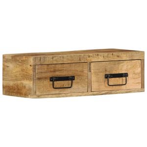 vidaXL v&aelig;gh&aelig;ngt tv-skab 60x30x19 cm massivt ru mangotr&aelig;