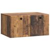 vidaXL V&aelig;gh&aelig;ngt TV-skab 59,5 x 41 x 30 cm Gammelt tr&aelig; Konstrueret tr&aelig;