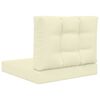 vidaXL Udend&oslash;rs Sofa Pude 2 pcs Creme Polyester