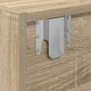 vidaXL tv-borde 2 stk. 60x31x25,5 cm konstrueret træ sonoma-eg