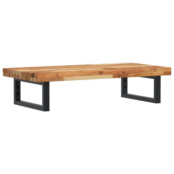 vidaXL v&aelig;gh&aelig;ngt badev&aelig;relseshylde st&aring;l og massivt akacietr&aelig;