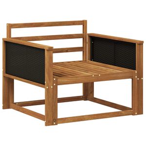 vidaXL Udend&oslash;rs Mellem Sofa Naturfarvet