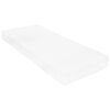 vidaXL daybed med madras og USB 90x200 cm stof brun