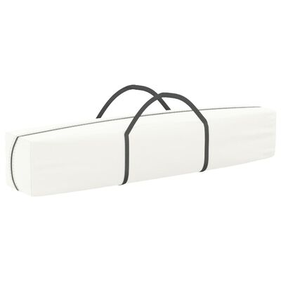 vidaXL foldbart festtelt med sidevægge 2x2 m hvid