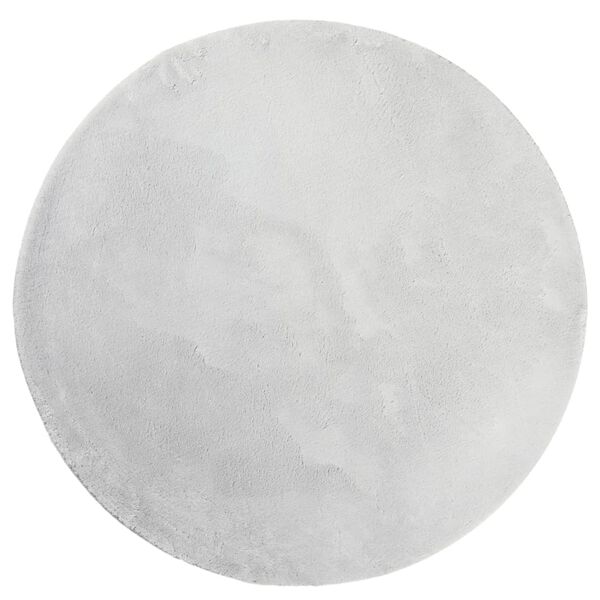 vidaXL gulvt&aelig;ppe HUARTE &Oslash; 120 cm kort luv og vaskbart gr&aring;