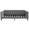 vidaXL daybed 90x190 cm stof m&oslash;rkegr&aring;
