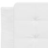 vidaXL sengeramme uden madras Zadar 100x203 cm kunstl&aelig;der hvid