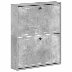 vidaXL V&aelig;gmonteret Skoskab EDE 71 x 17 x 86 cm Konstrueret tr&aelig;