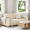 vidaXL 2-personers sofa i linned 180x78x84 cm