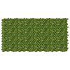 vidaXL Altanscreen med blade Gr&oslash;n og Gul 200 x 100 cm