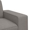vidaXL Sofa 2 pcs Gr&aring;brun 182 x 80 x 82 cm Stof