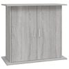 vidaXL akvariebord 81x36x73 cm konstrueret tr&aelig; gr&aring; sonoma-eg