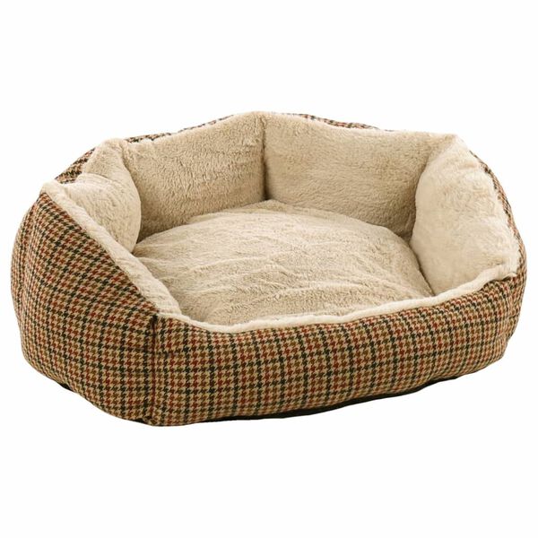 FLAMINGO hundeseng med lynl&aring;s Marlena 55x50x21 cm